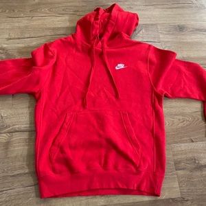Red Nike Hoodie